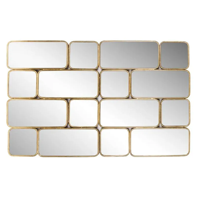 Echt Richmond Interiors Spiegel Birche mit 16 Spiegel (Gold)