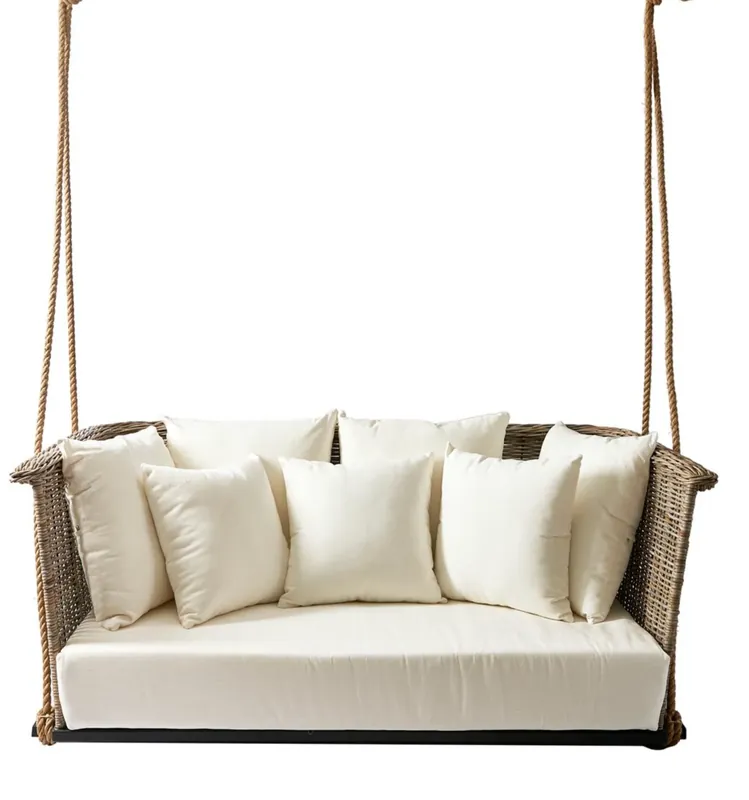 Riviera Maison Hängesofa "Rustic Rattan Can Carlos hanging Sofa Neue Ware