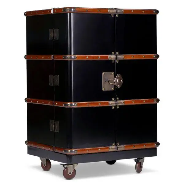 Authentic Models Barschrank Polo Club Bar, Black Finale Aktion
