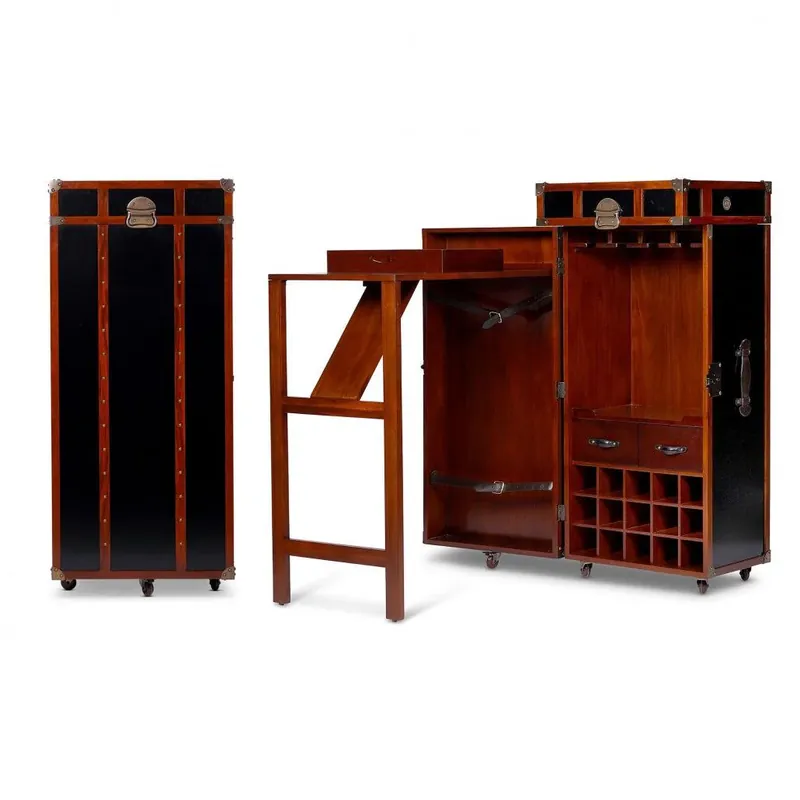 Versand Am Gleichen Tag Authentic Models Barschrank Grand Club Bar Trunk
