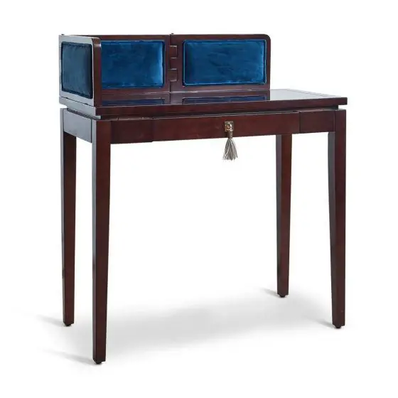 Authentic Models ELEGANCE PANEL, BLUE Schreibtisch Beliebt