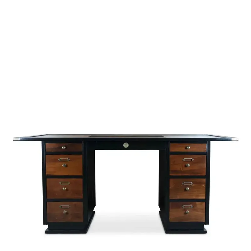 Authentic Models CAPTAIN’S DESK, BLACK Sale