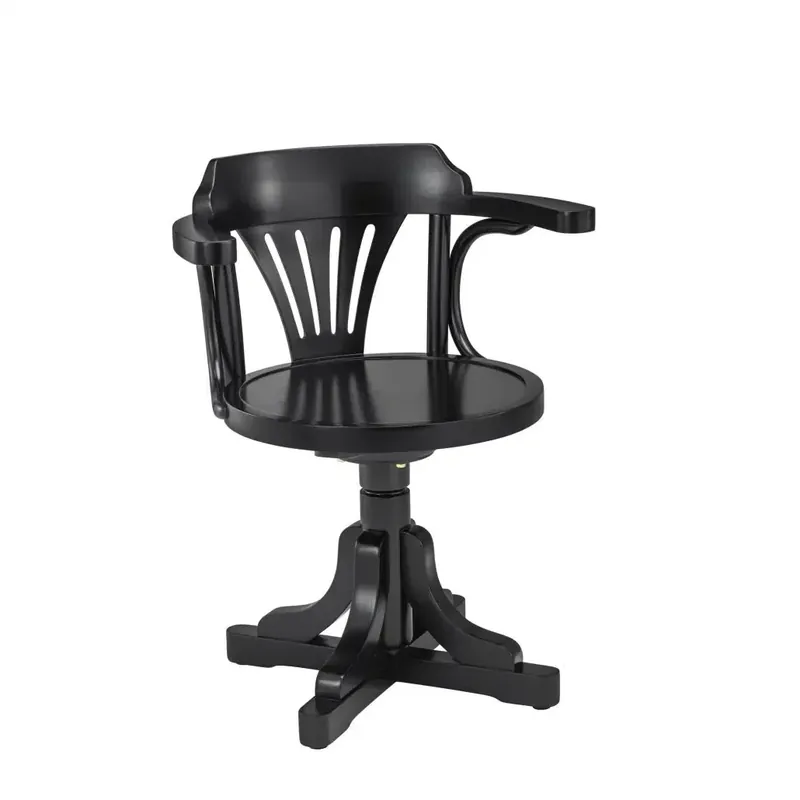 Authentic Models Purser's Chair, Black Geprüft