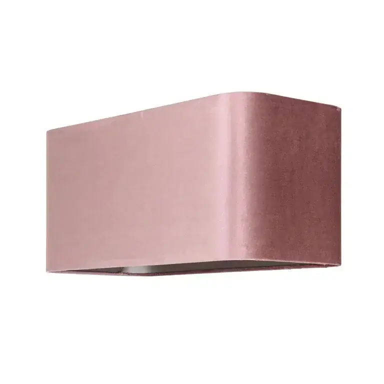 Richmond Interiors Lampenschirm Old Rose Rechteck (Pink) Preis Gesenkt