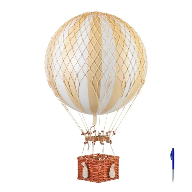 Preisreduziert Authentic Models Ballon JULES VERNE, Weiß Heißluftballon XL