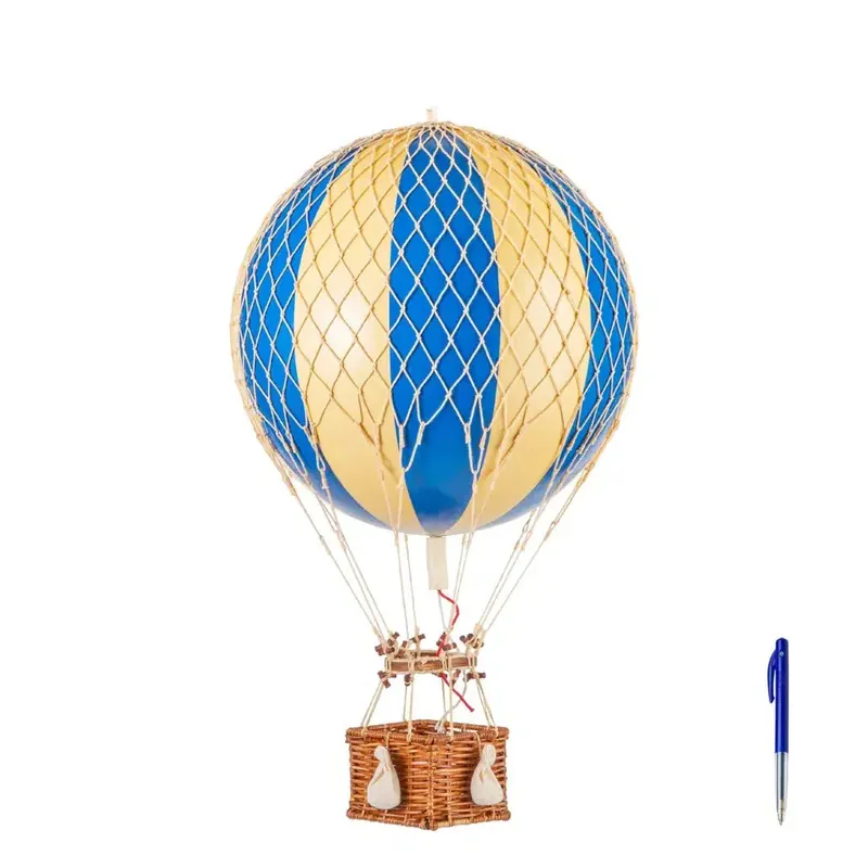 Neue Kollektion Authentic Models Ballon ROYAL AERO, Blau Heißluftballon L