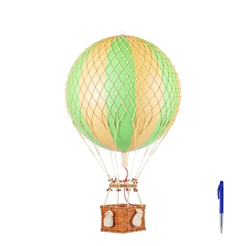Billig Authentic Models Ballon ROYAL AERO, Grün Doppel Heißluftballon L