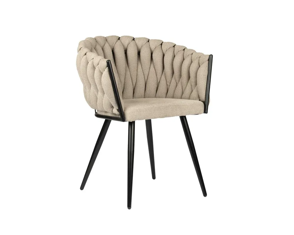 Direkt Vom Hersteller Pole to Pole Wave Chair Stuhl Esszimmerstuhl Beige