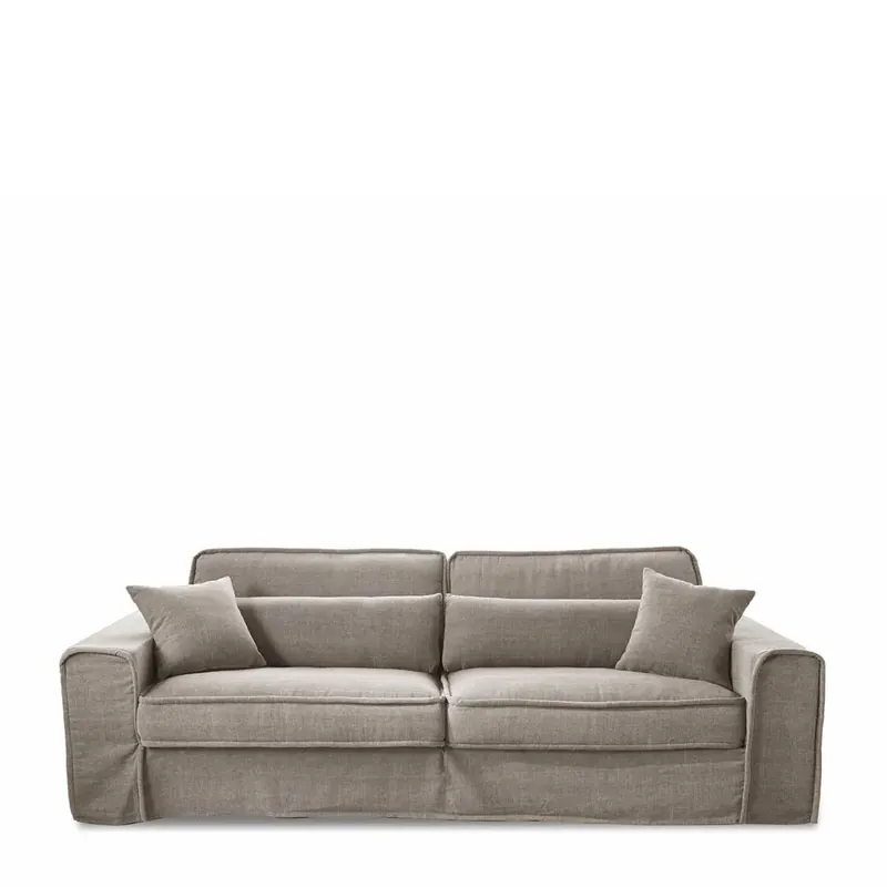 Riviera Maison 3,5-Sitzer-Sofa Metropolis, Stone Neu Im Sortiment