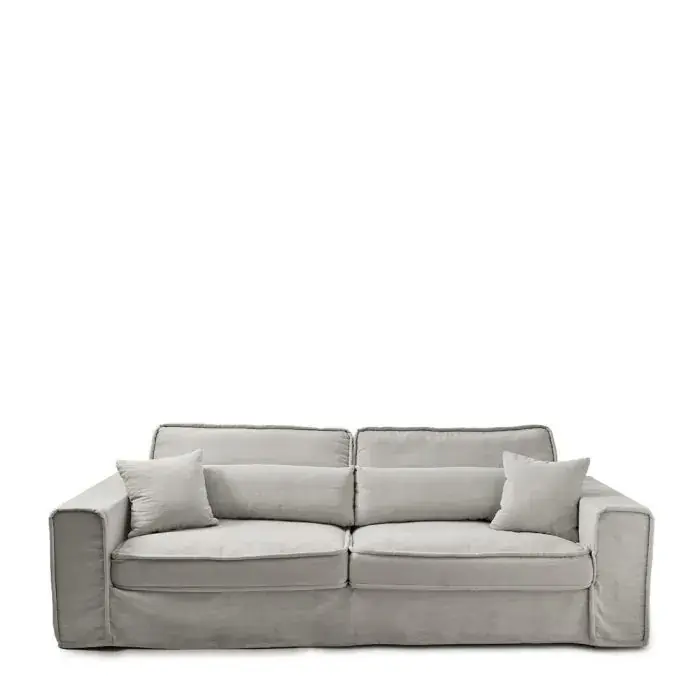 Neue Kollektion Riviera Maison 3,5-Sitzer-Sofa Metropolis, Ash Grey