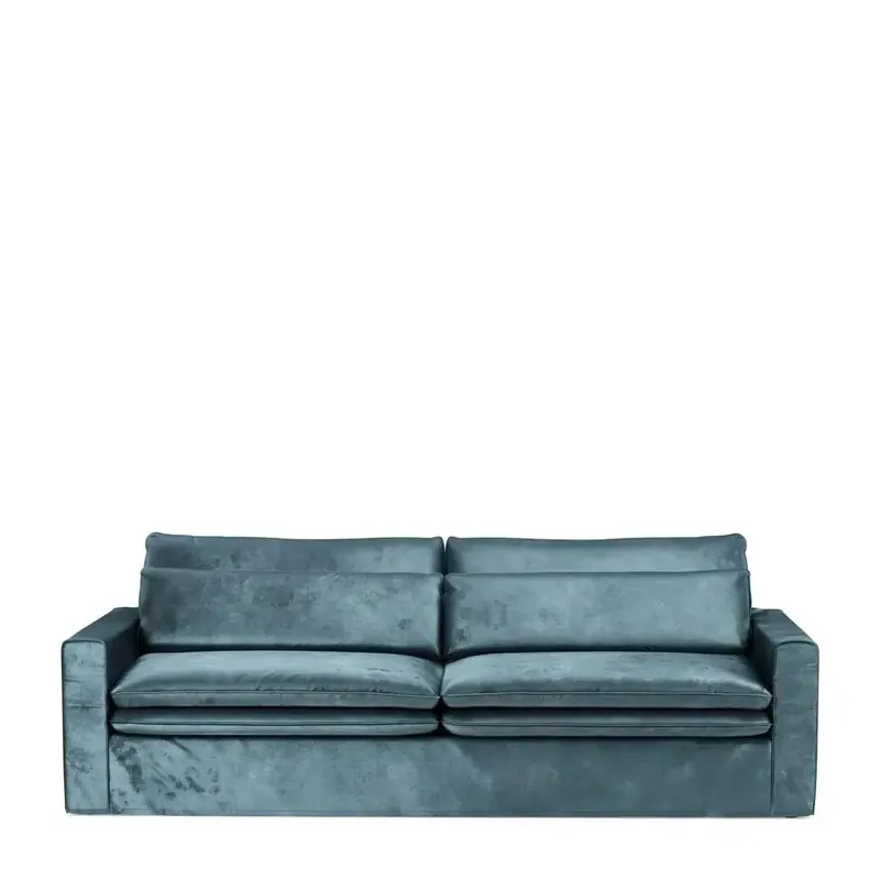 Riviera Maison 3,5-Sitzer-Sofa Continental, Petrol Geprüft