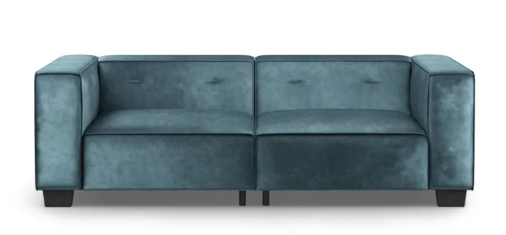 Markenprodukt Riviera Maison 3,5-Sitzer-Sofa Hampton Heights, Petrol