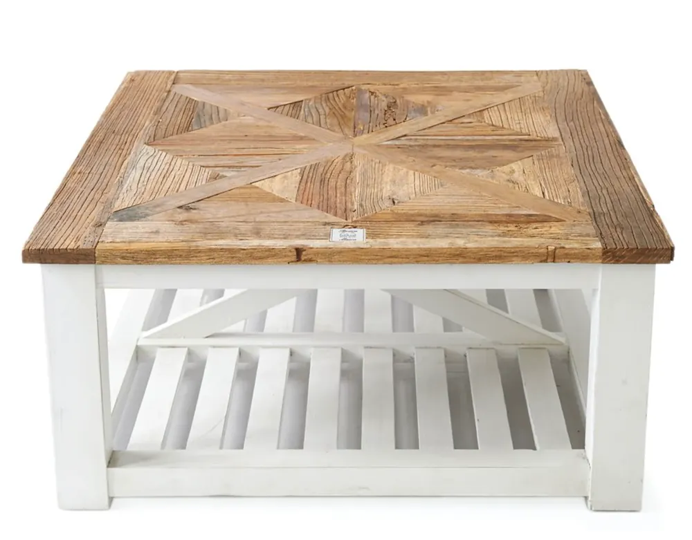 Riviera Maison Couchtisch Château Chassigny, 90x90cm Preis Gesenkt