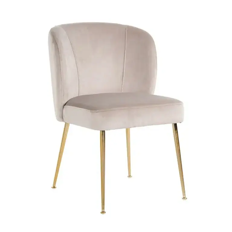 Richmond Interiors Stuhl Cannon khaki / brushed gold Letzte Chance