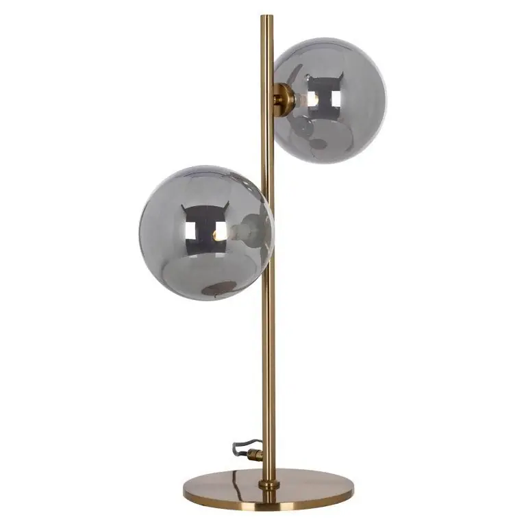 Preis Gesenkt Richmond Interiors Tischlampe Lise (Brushed Gold)