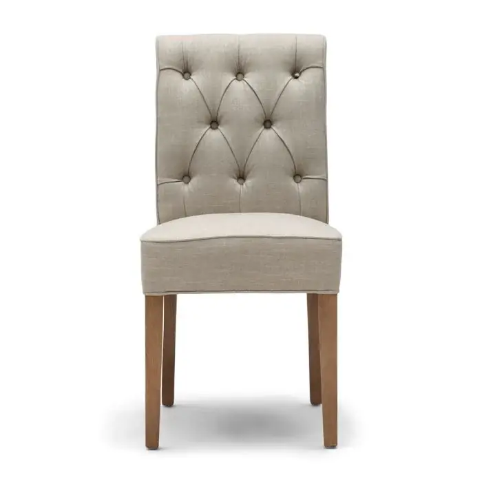 Meistverkauft Riviera Maison Esszimmerstuhl Hampton Classic, Flax, Linen