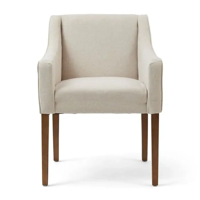 Knallerangebot Riviera Maison Esszimmerstuhl Savile Row, Flanders Flax, Oxford Weave