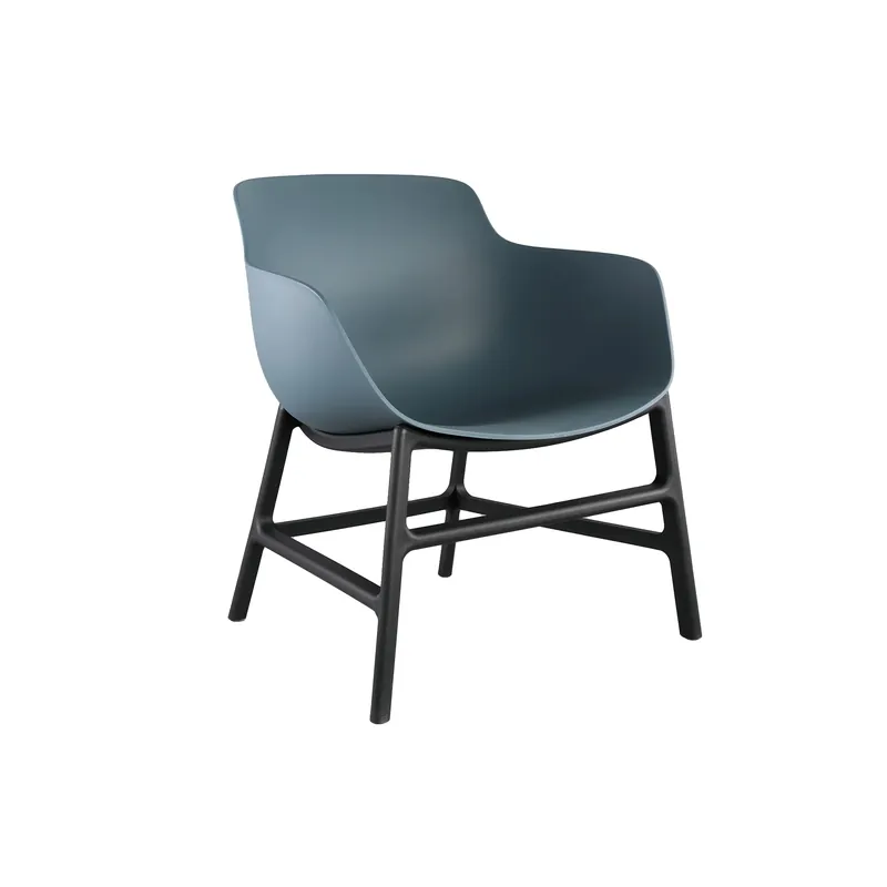 Neue Kollektion PTMD Nicca Grey polypropylene Stuhl