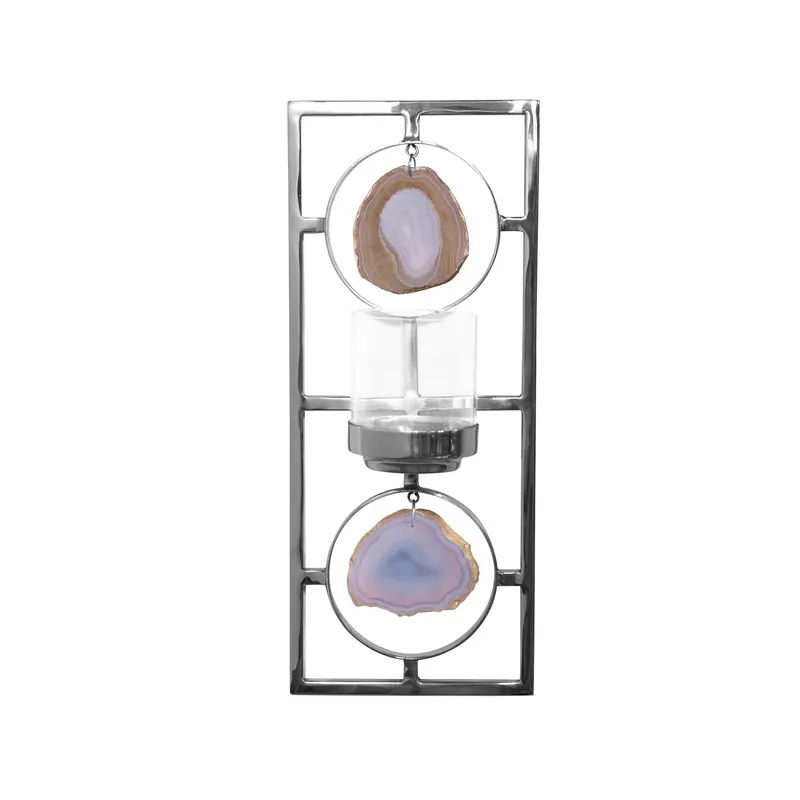 Neue Kollektion Fink Living Pietra Kerzenhalter mit Glas