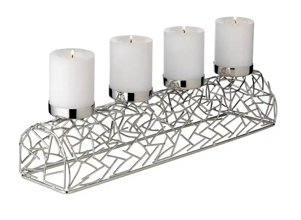 Sonderangebot Edzard Adventskranz Kerzenhalter Milano, L 44cm