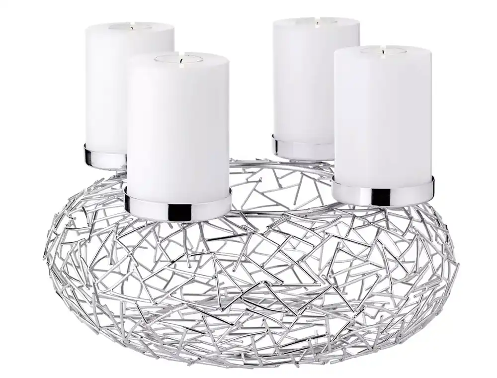 Edzard Adventskranz Kerzenhalter MILANO Ø 34 cm Super-Preis