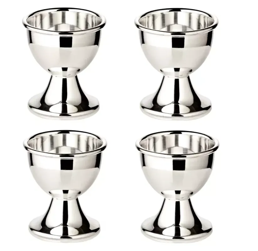 Edzard Eierbecher CLASSO Höhe 5 cm Set von 4 Sichere Zahlung