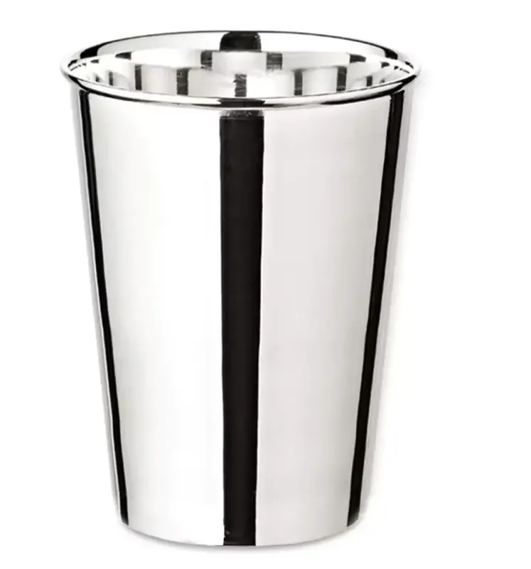 Edzard Trinkbecher Konus (Höhe 11 cm, Füllmenge 300 ml), schwerversilbert Direktkauf