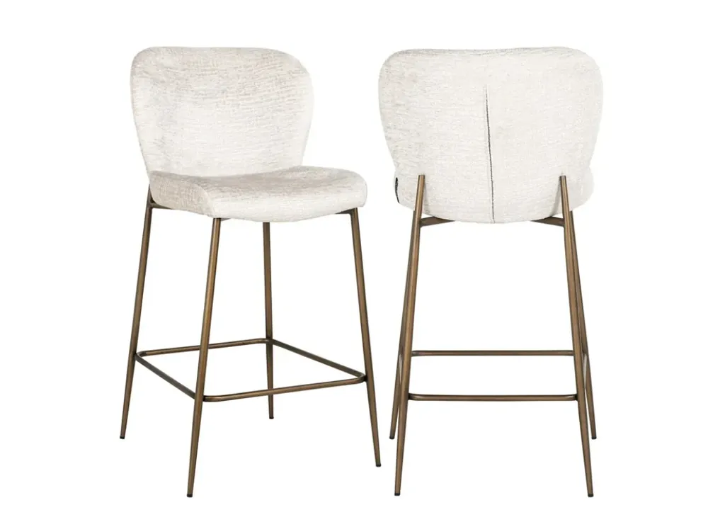 Günstig Richmond Interiors Barstuhl Darby cream fusion