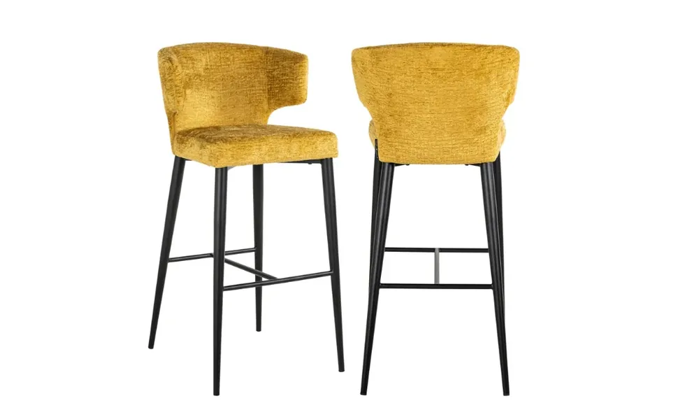 Richmond Interiors Barstuhl Taylor mustard fusion Top-Angebot