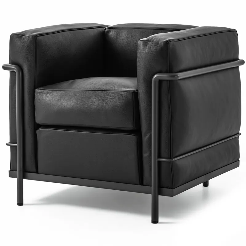2 Fauteuil Grand Confort, Petit Modèle (Lack) von Cassina Begrenztes Angebot