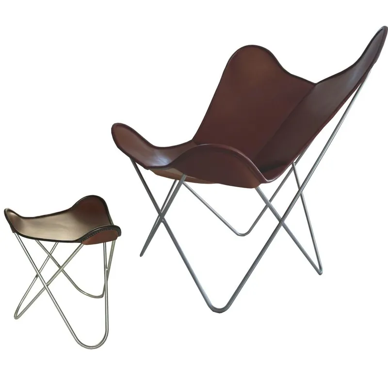 Hardoy - Original Sessel und Hocker von Weinbaums Begrenztes Angebot