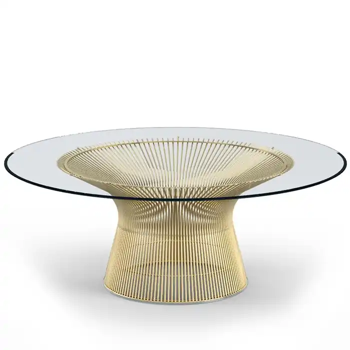 Expressversand Platner Gold (Ø 107cm) von knoll international