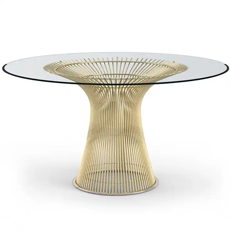 Platner Gold (Ø 135cm) von knoll international Sichere Zahlung
