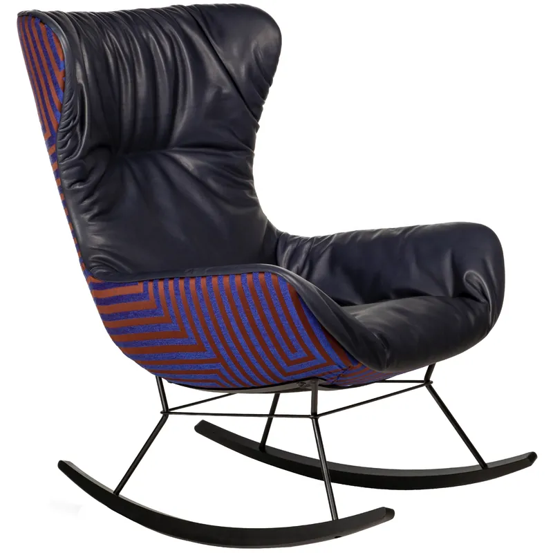 Highlight Leya Rocking Wingback Chair en Vogue von freifrau