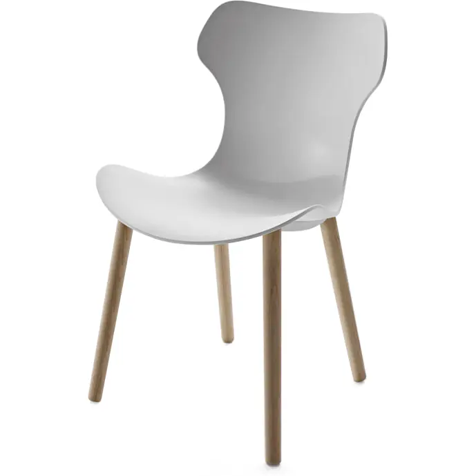 Garantierte Lieferung Papilio Shell (Holzgestell) von B&B Italia
