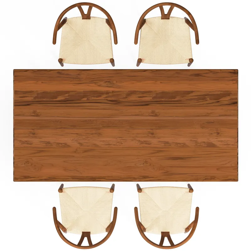 CH327 / CH24 Teak (Set) von Carl Hansen Finale Aktion
